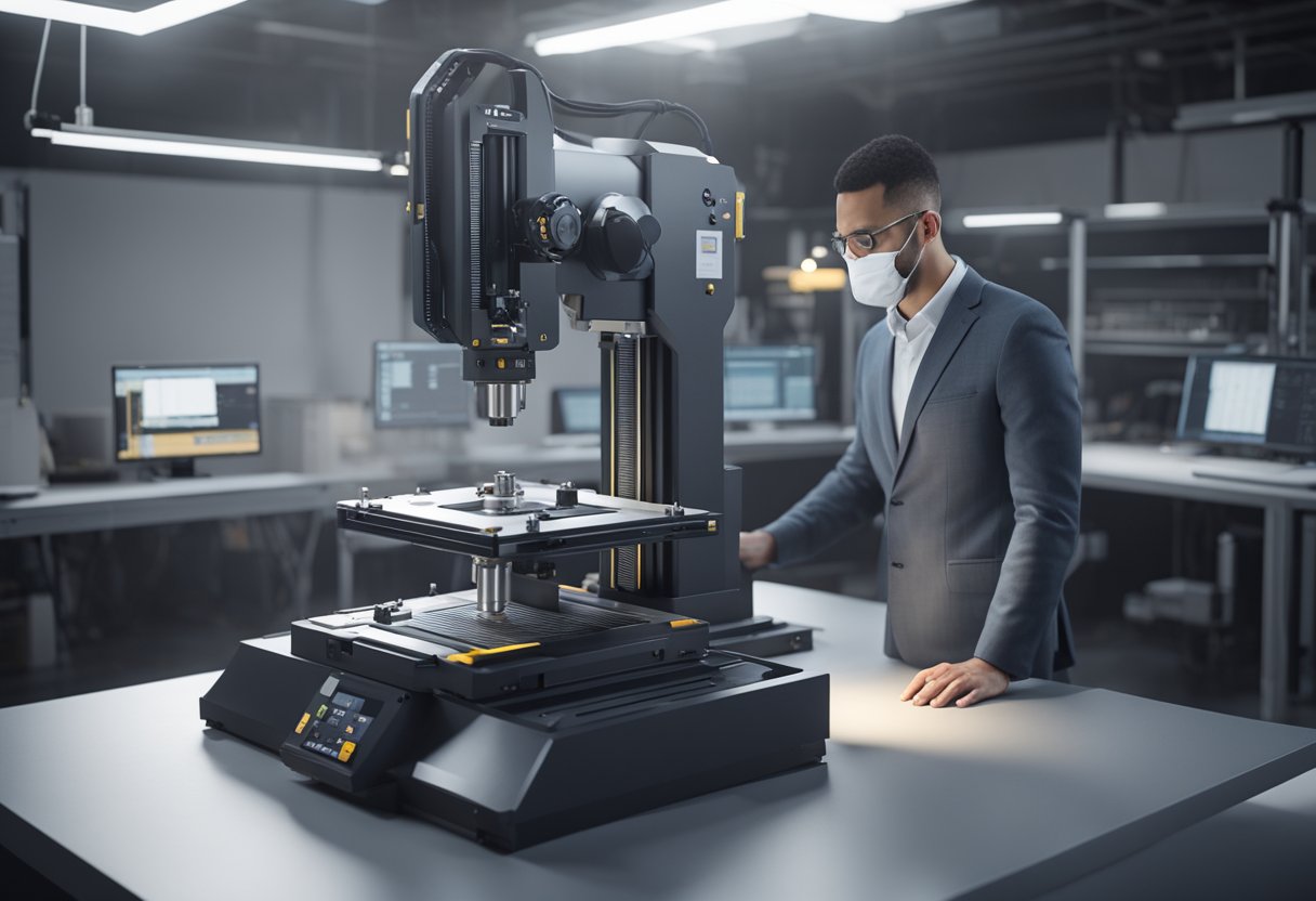 A CMM programmer sets up and operates the machine to ensure accurate measurements for quality control and safety compliance