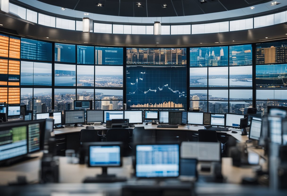 A panoramic view of the Dutch investment fund sector, featuring various fund types, financial institutions, and key market developments