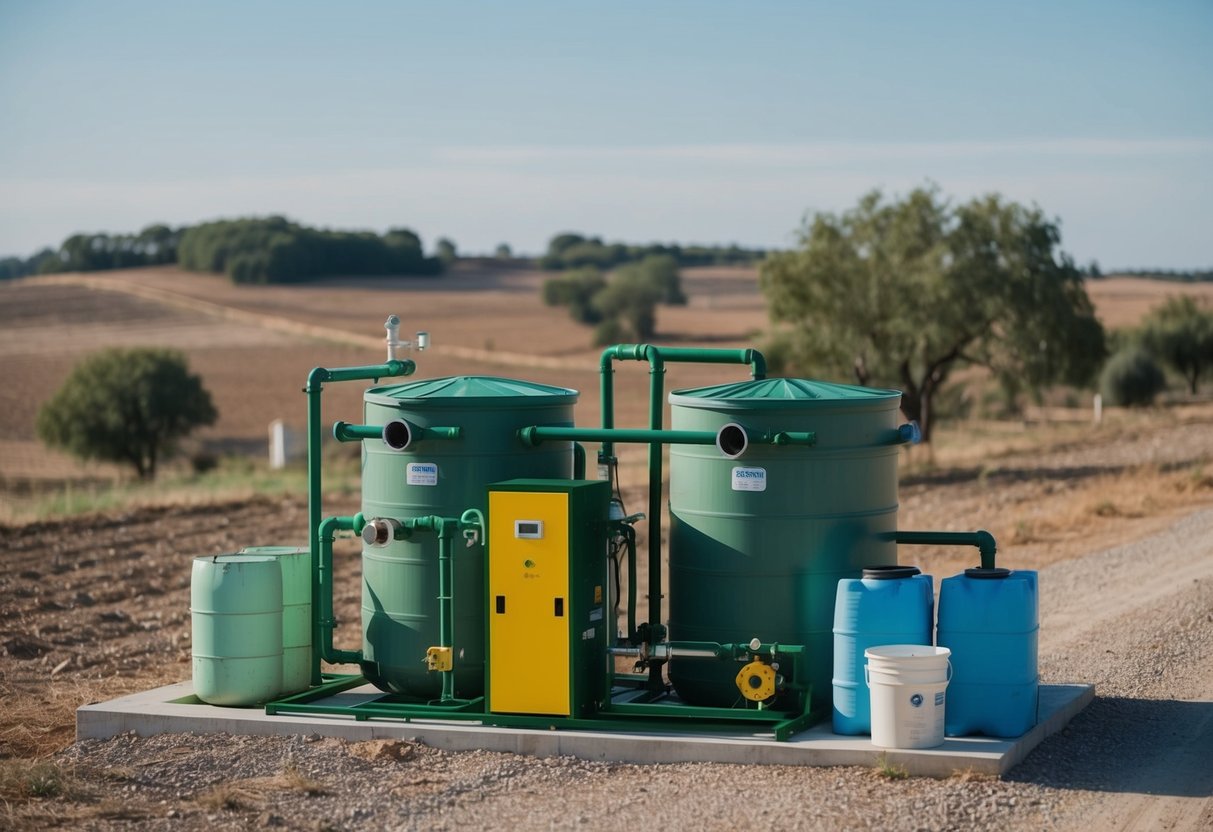 Ein autarkes Wasserrecycling- und Abfallmanagementsystem in einer ländlichen spanischen Umgebung