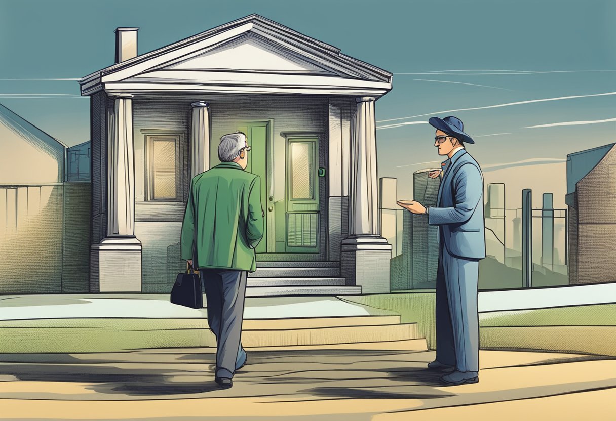 A person with bad credit seeks a loan. They are turned away by traditional banks but find alternative lenders willing to help