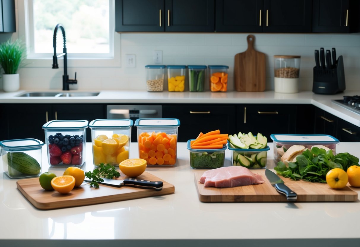 Simple meal prep tips for busy weeks, easy planning ideas, quick prep strategies, efficient meals for hectic schedules