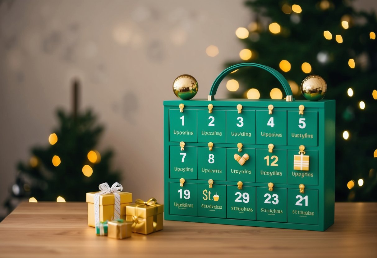 Ein Upcycling-Adventskalender mit 12 nachhaltigen Geschenkideen zum Nikolaustag