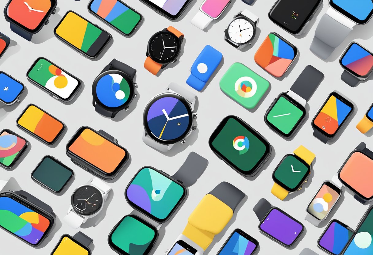 A Google Pixel Watch 3 stands out among competitors in a crowded market, showcasing its unique features and sleek design