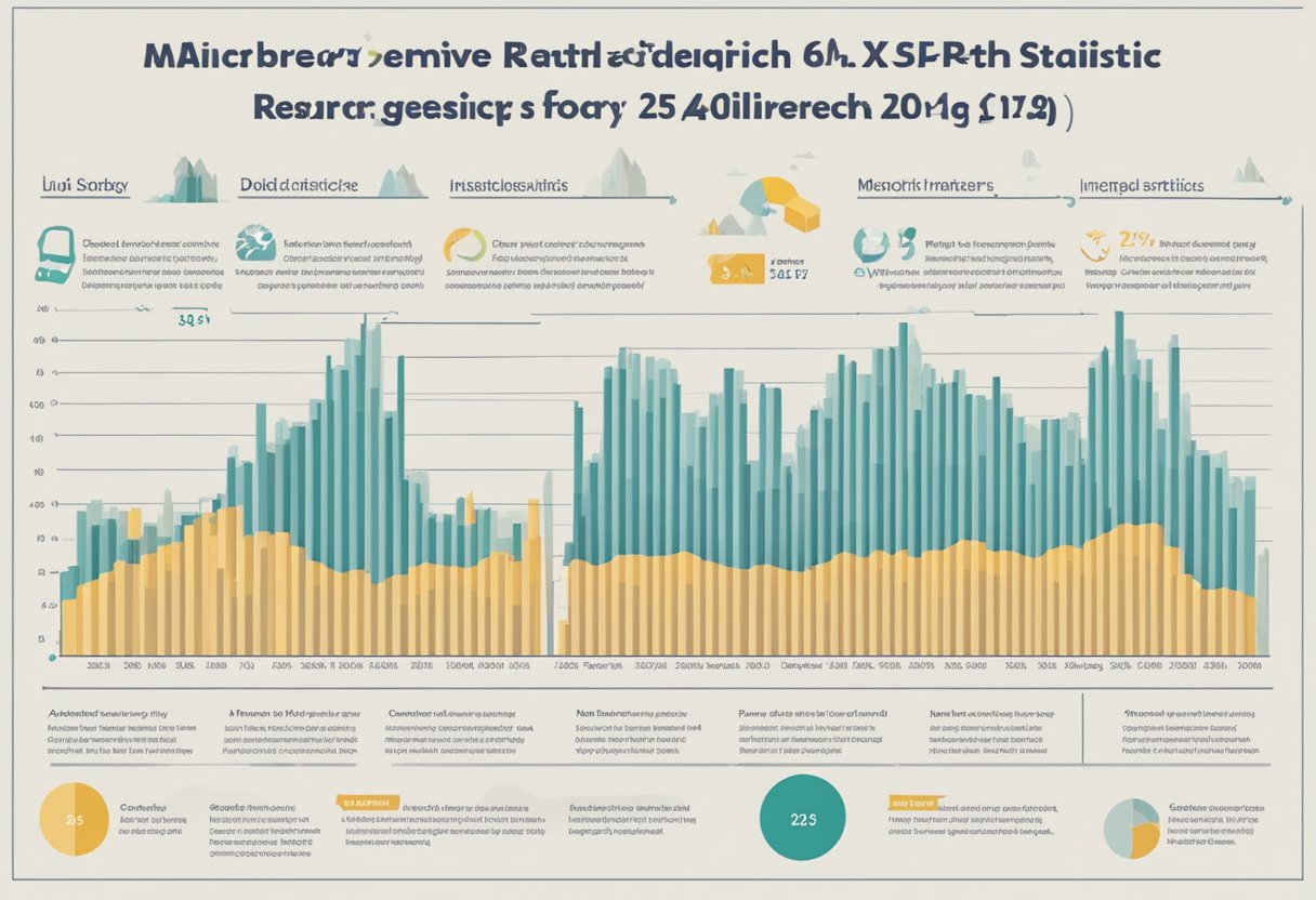 A chart showing Gen X death statistics per day with relevant academic research and insights