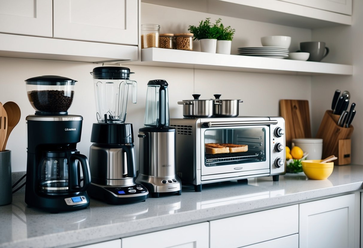 Time-saving gadgets for the kitchen, efficient cooking tools, must-have appliances for quick meal prep and families