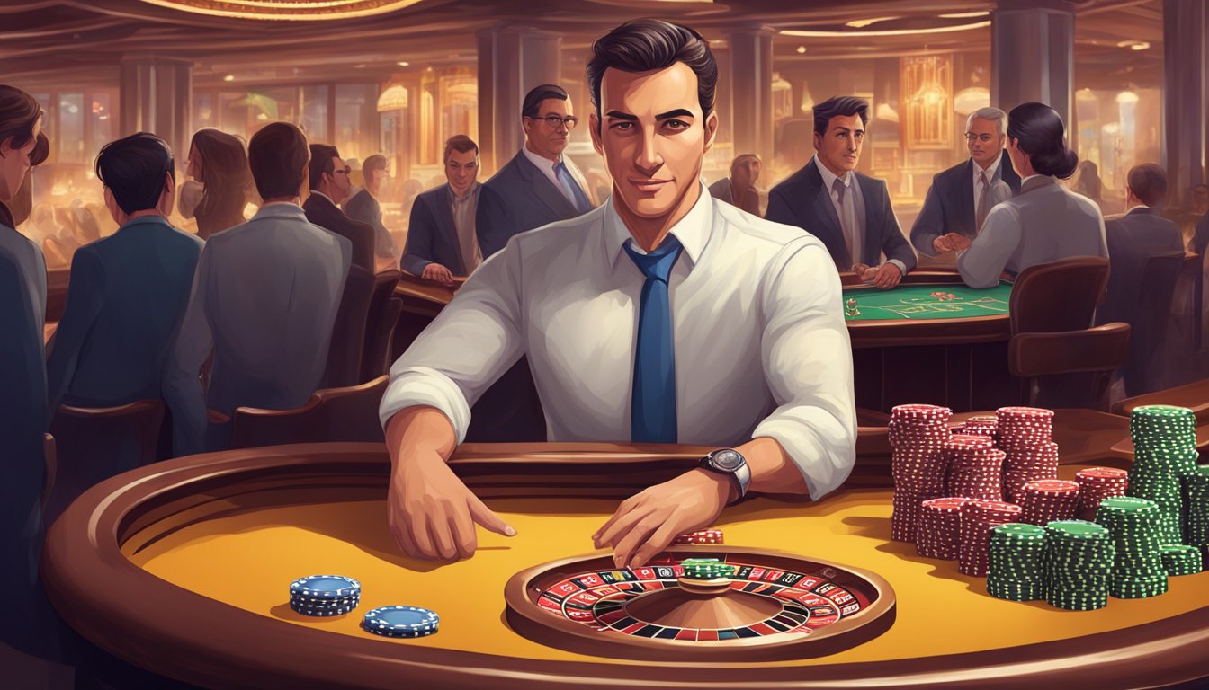 A casino agent demonstrating ethical and social responsibility in their work environment