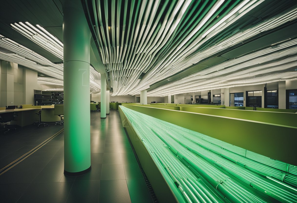 Replacing fluorescent tubes with LED tubes