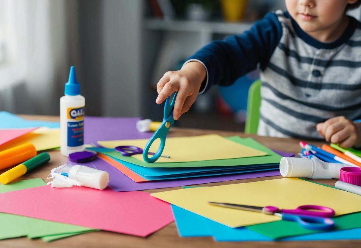 Quick crafts for parents with busy schedules: Simple and speedy DIY projects that are perfect for creative family moments.