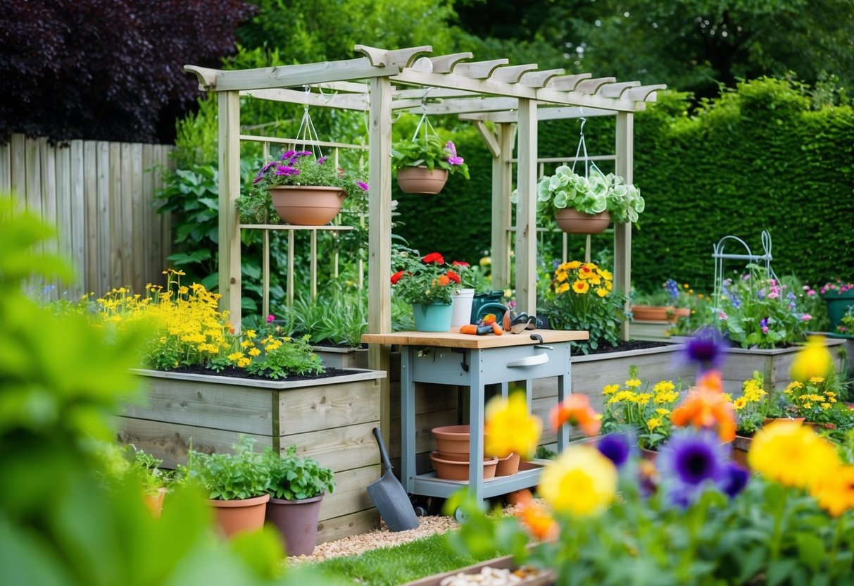 Creative DIY garden projects: Easy ideas for sprucing up your yard with simple and affordable garden transformations.