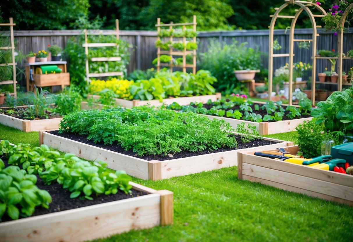 Simple and creative DIY garden ideas: Easy projects to enhance your yard and enjoy outdoor gardening activities at home.