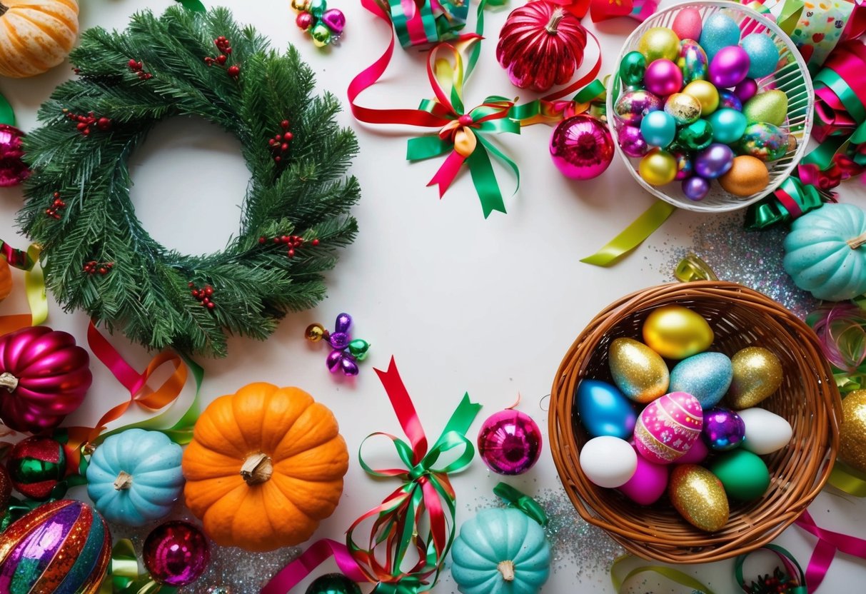 Creative holiday decor ideas: Easy DIY crafts for making festive decorations that add a unique touch to your celebrations.