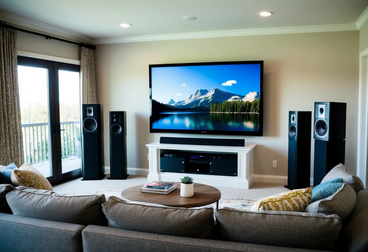 Home theater layout ideas: Tips for designing the perfect home theater layout for an immersive viewing experience.