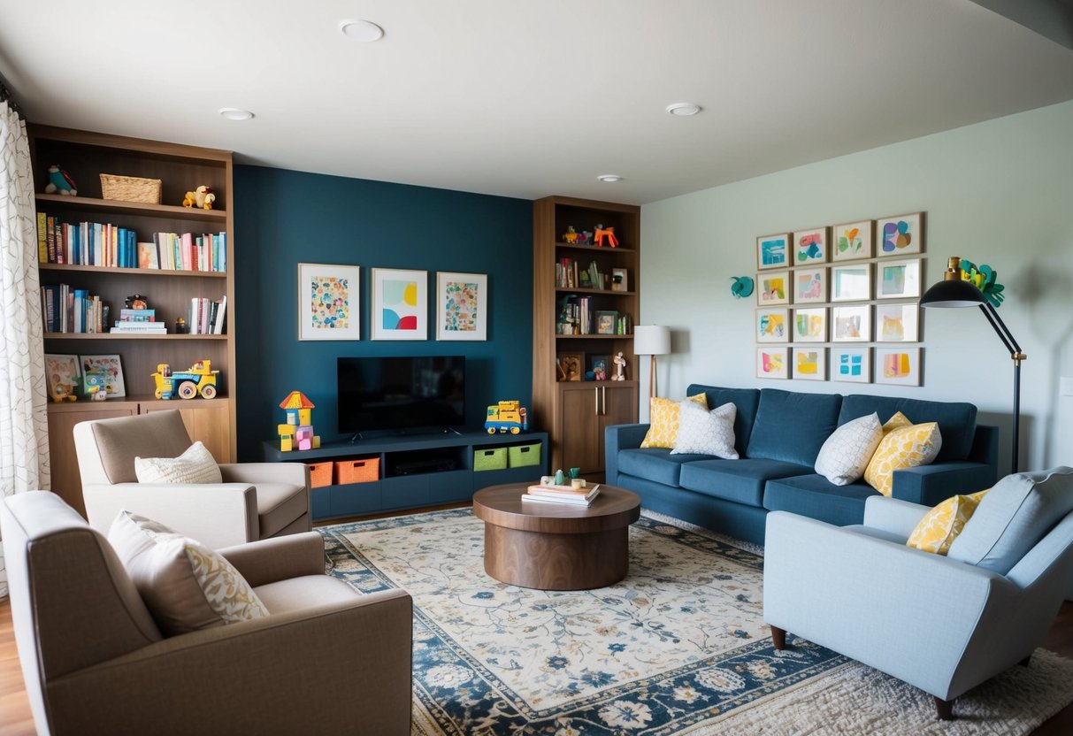 Affordable family room decor ideas: Creative and easy tips for refreshing your space with stylish and budget-friendly updates.