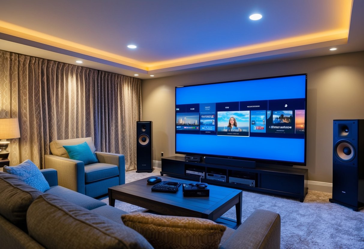 Home theater sound setup tips: Design tips for optimizing the sound in your home theater for the best audio experience.