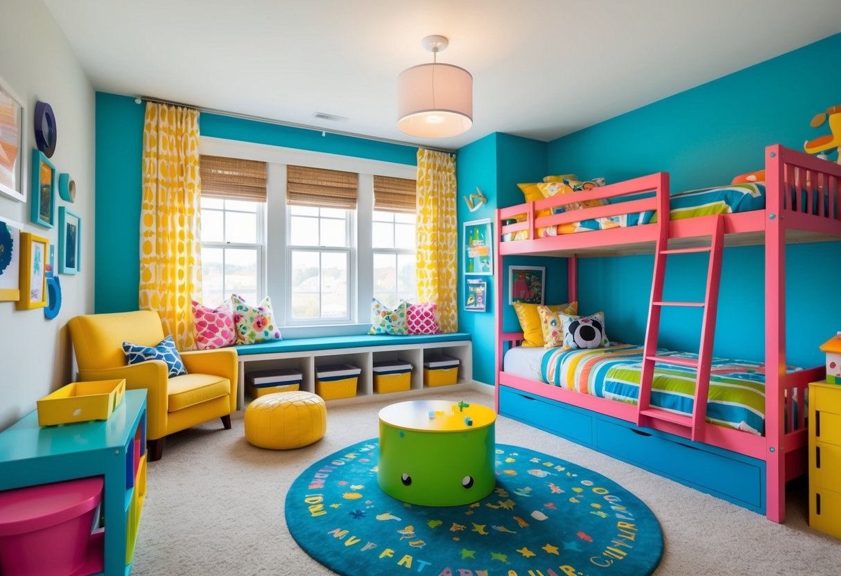 DIY kids' room makeovers, imaginative room redesigns, playful space renovations, creative kids' room upgrades