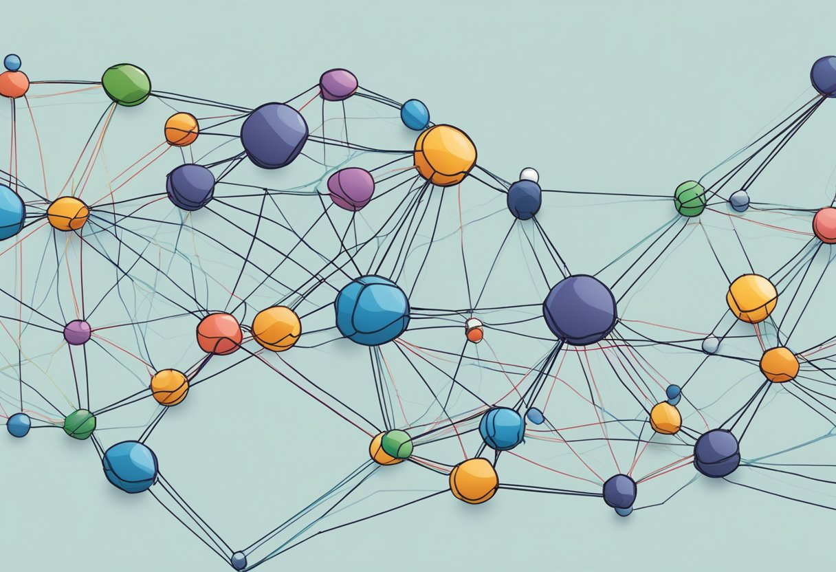 A network of interconnected nodes shifting from MATIC to POL consensus mechanisms