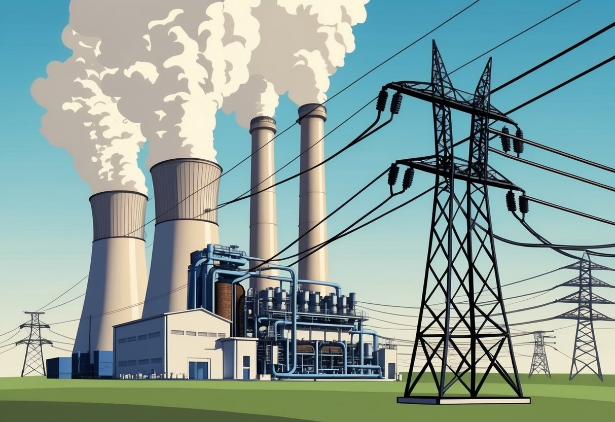 When Coal Is Burned in a Power Plant, What Is Primarily Responsible for