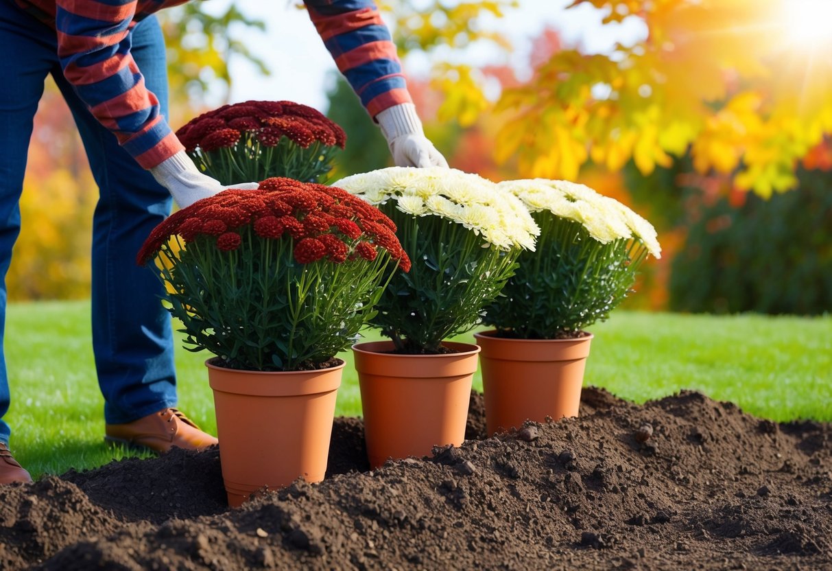 When to Plant Potted Mums in the Ground A Seasonal Guide Evergreen Seeds