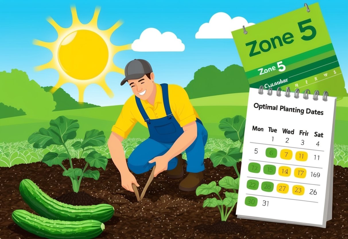 When to Plant Cucumbers in Zone 5 Optimal Timing for Best Yields