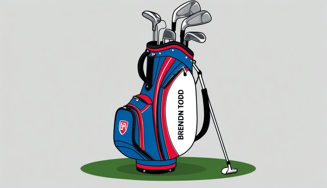 Brendon Todd's golf bag with Performance Enhancing Wedges