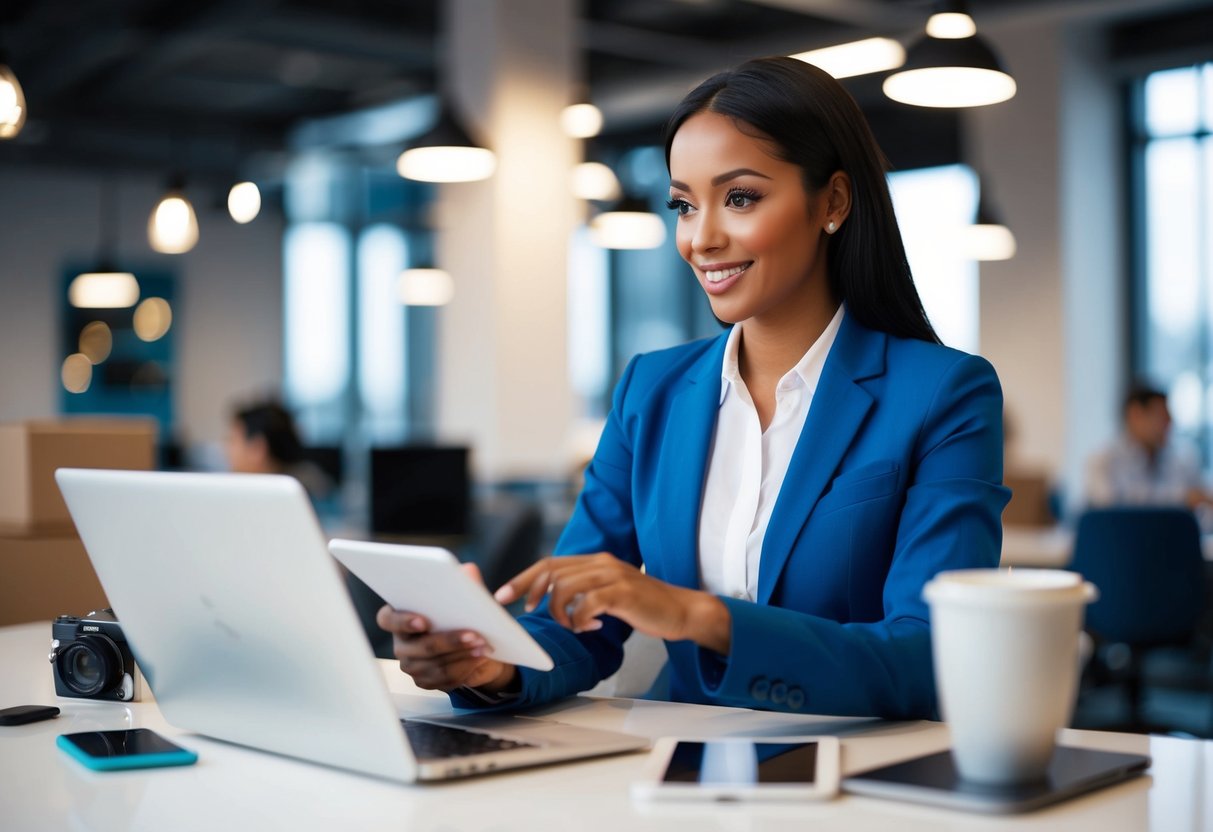 A customer service representative assisting a seller with FBA and FBM inquiries on Amazon