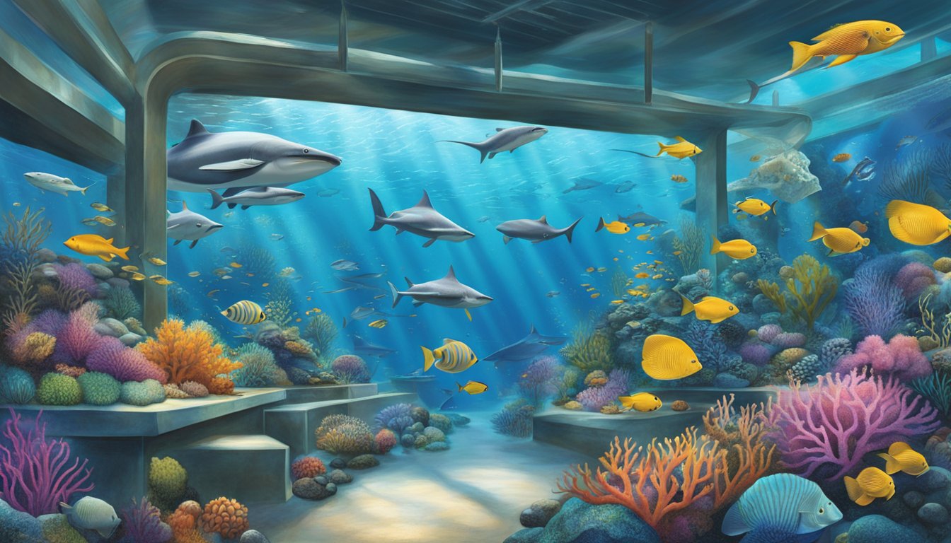 Under Davis's direction, the Georgia Aquarium thrives with diverse marine life, vibrant coral reefs, and mesmerizing underwater landscapes