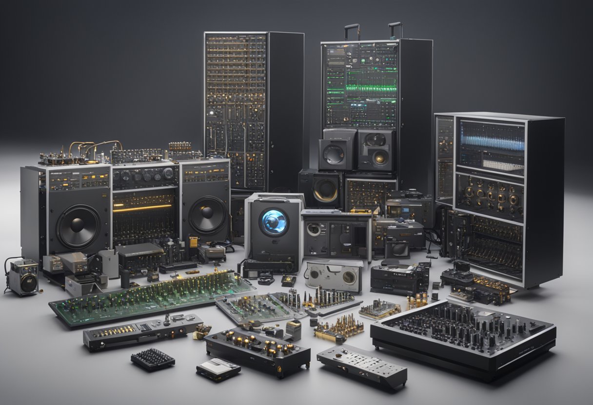 An array of electronic instruments and electromechanical devices, showcasing Ametek's financial performance