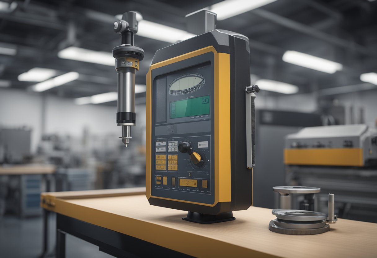 A precision measuring instrument in a Tennessee metrology lab