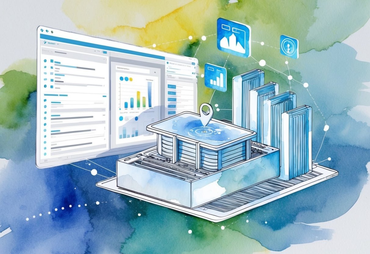 A digital twin: A virtual version of a physical object or system, connected in real time, with data and simulations