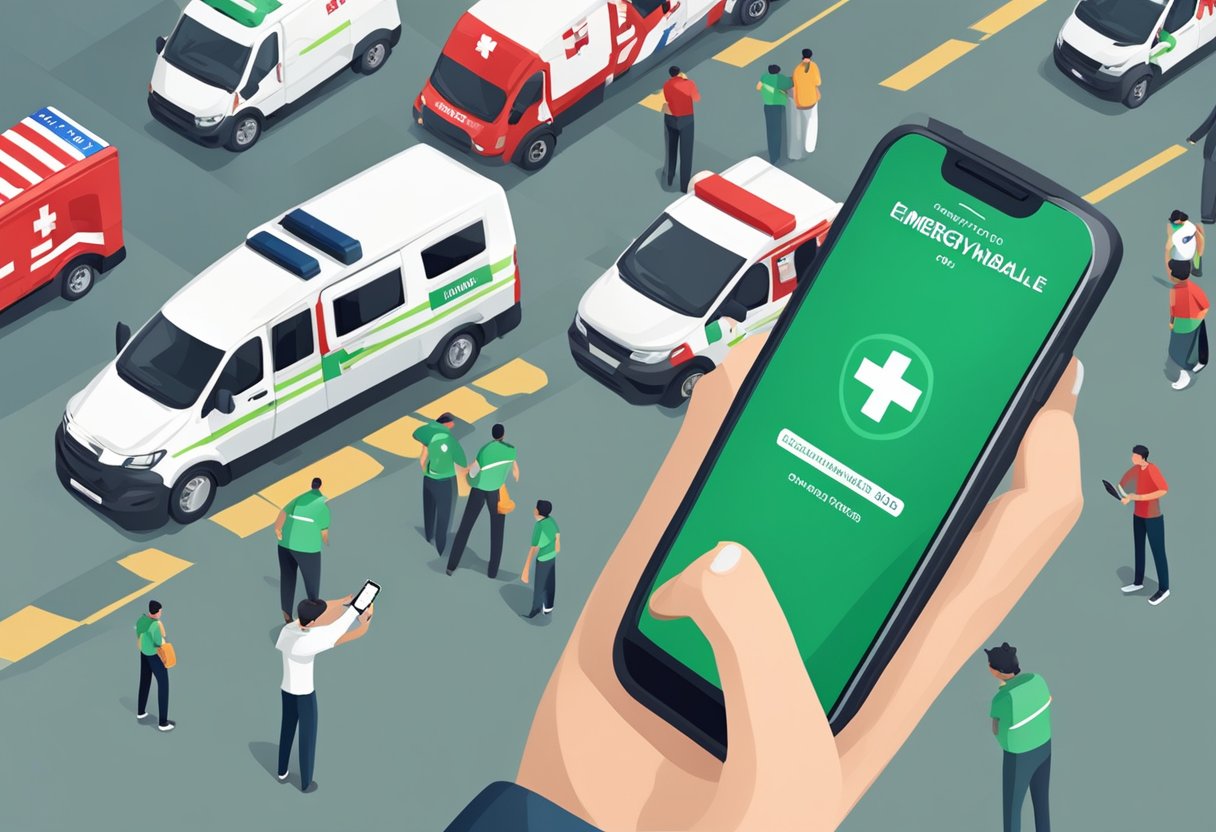 Google qual é o número da ambulância: Guia de Emergências no Brasil 2 Uma pessoa usando um smartphone para procurar o número de emergência da ambulância no Brasil