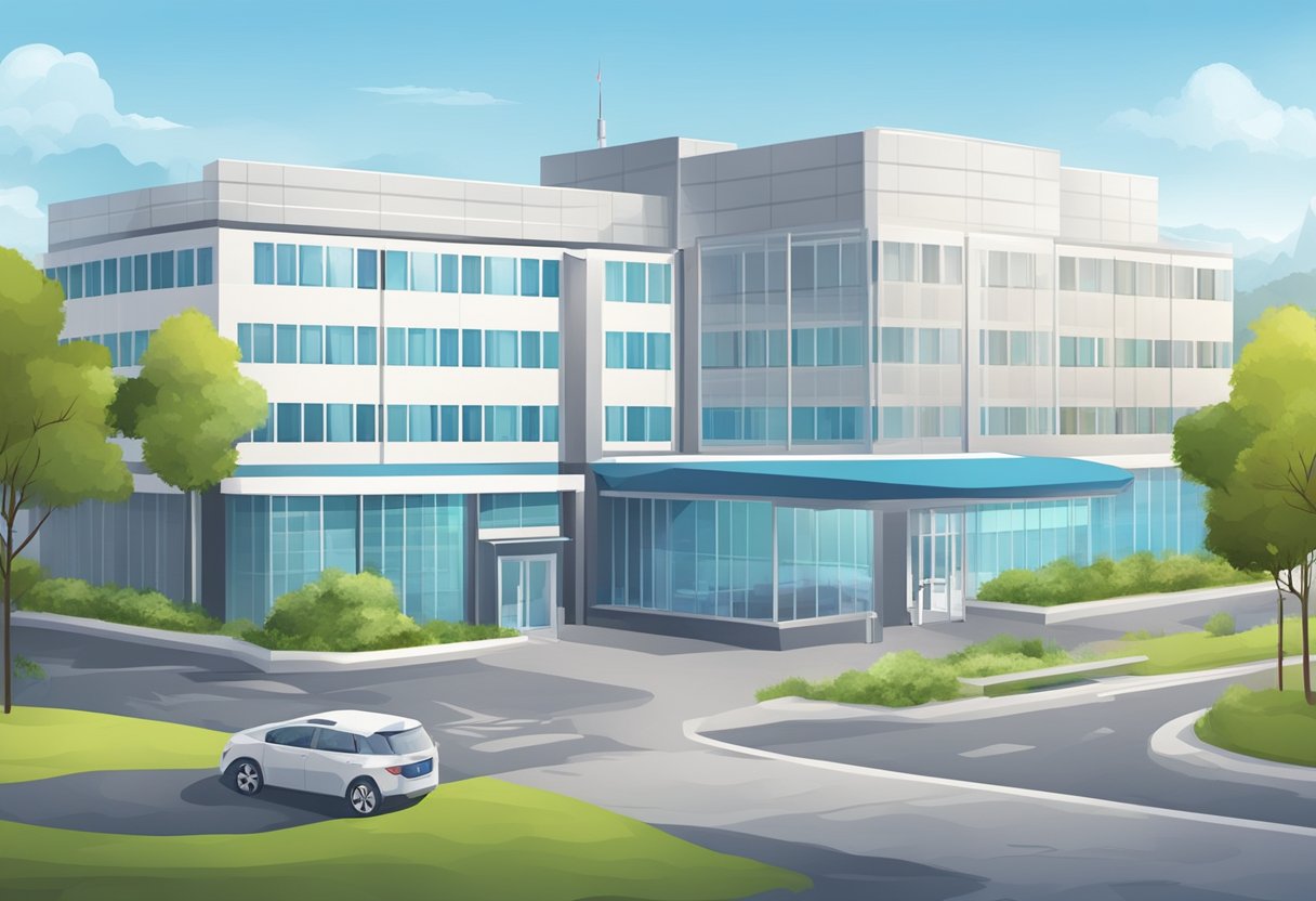 Uma instalação de saúde segura e de alta qualidade com protocolos rigorosos para hospitalização involuntária