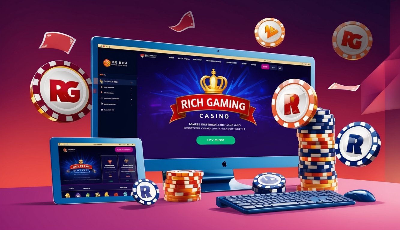 RG Rich Gaming Casino 的官方網站和用戶界面正在進行評估