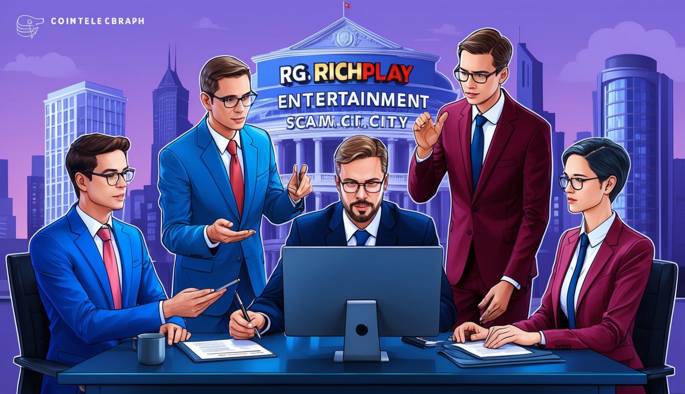 一群專家正在分析RG Richplay娛樂城詐騙