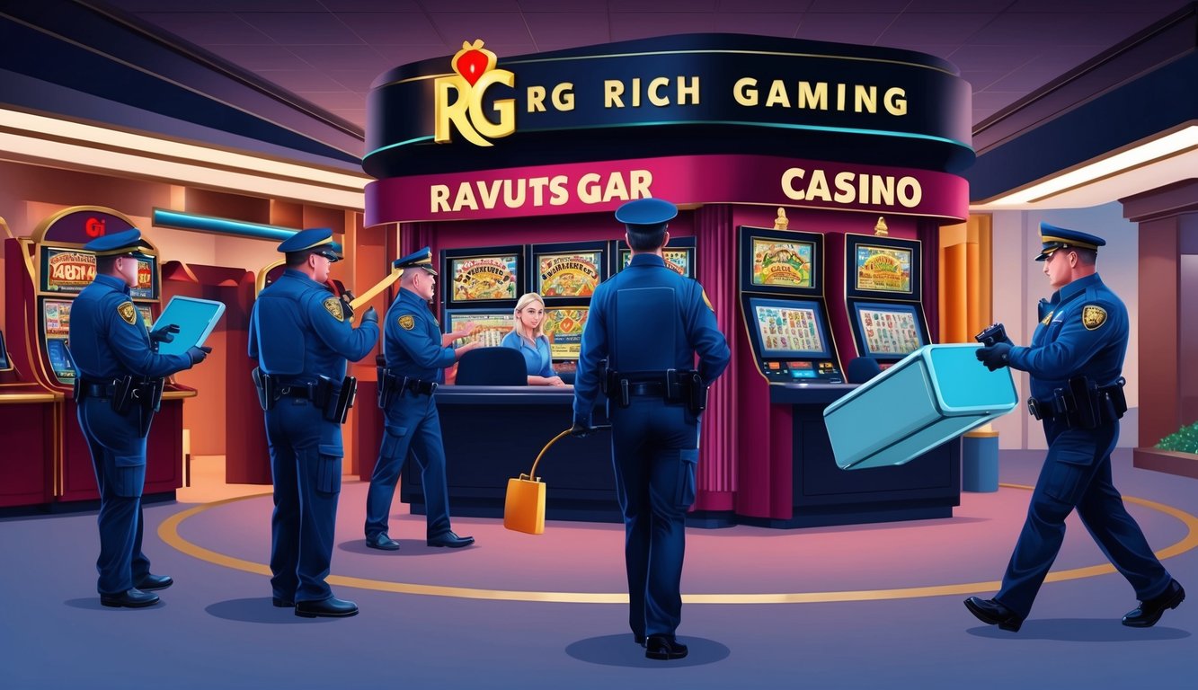 執法機構和反詐騙組織突襲RG Rich Gaming Casino進行詐騙調查