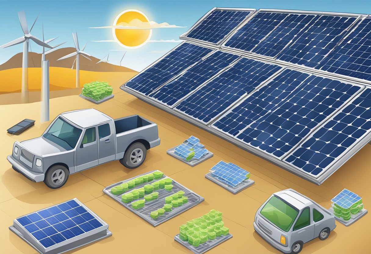 A chart comparing financial analysis techniques for solar panels' return on investment