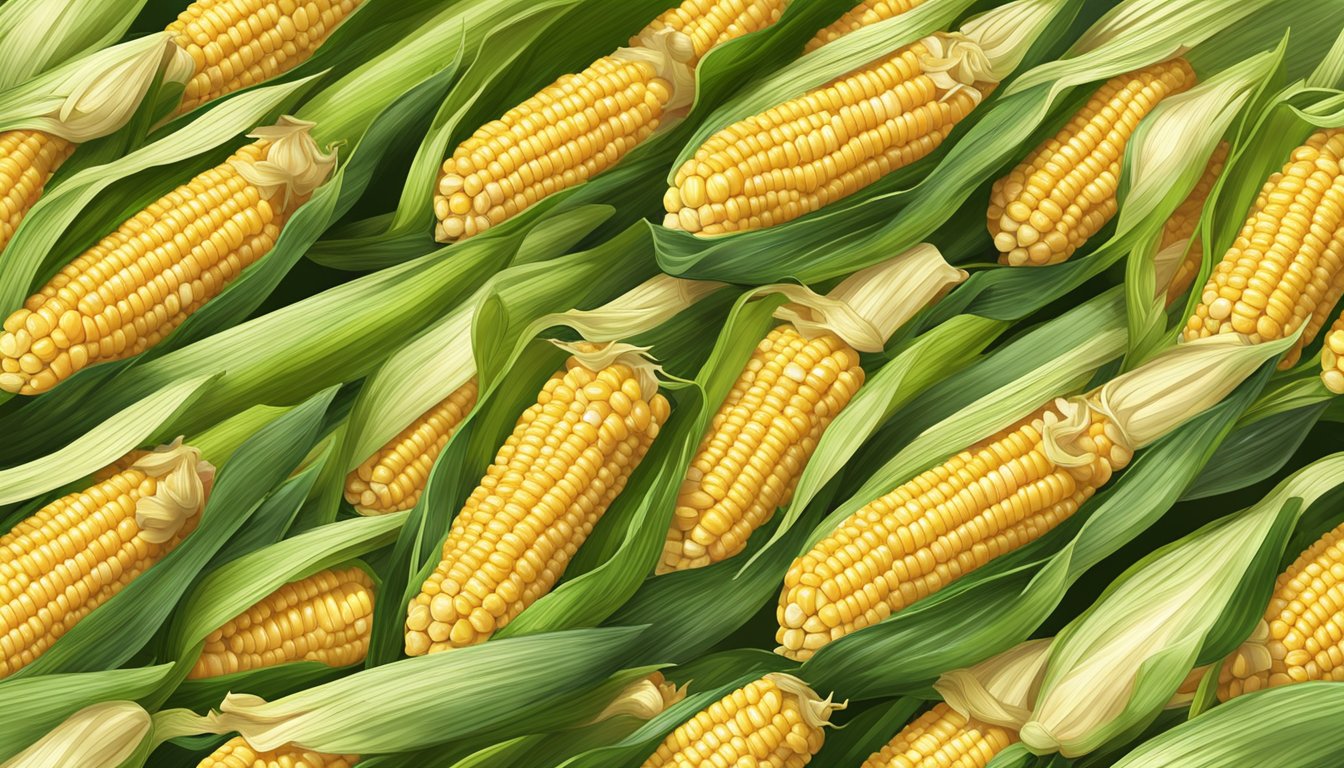 A corn kernel remover effortlessly strips kernels from a cob, leaving behind a pile of fresh, juicy corn ready for cooking or snacking