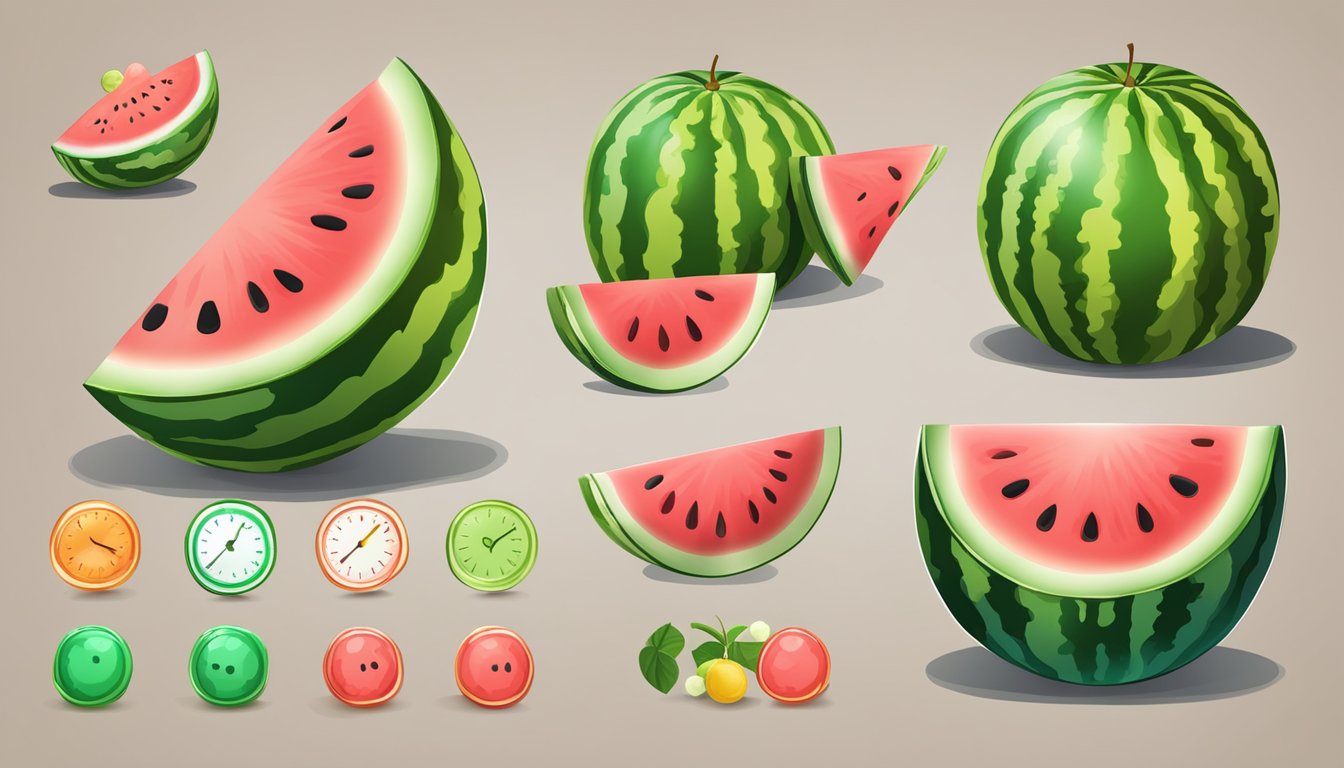 A watermelon game with increasing difficulty levels and a player's progress chart