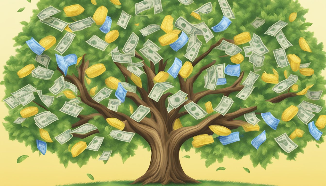 A vibrant cash value tree with branches of additional features and riders, representing Gerber Life Insurance