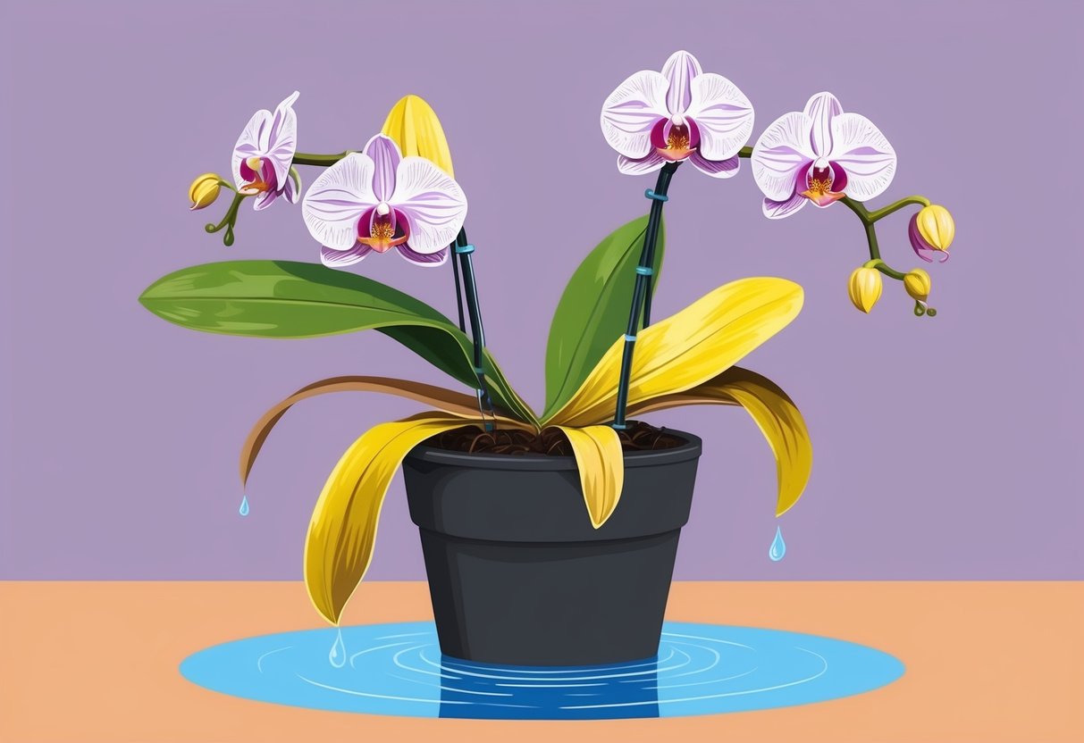 Orchid Overwatered or Underwatered Identifying Key Signs Evergreen Seeds