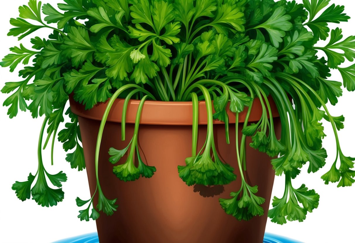 Overwatered Parsley Identifying Signs and Solutions Evergreen Seeds