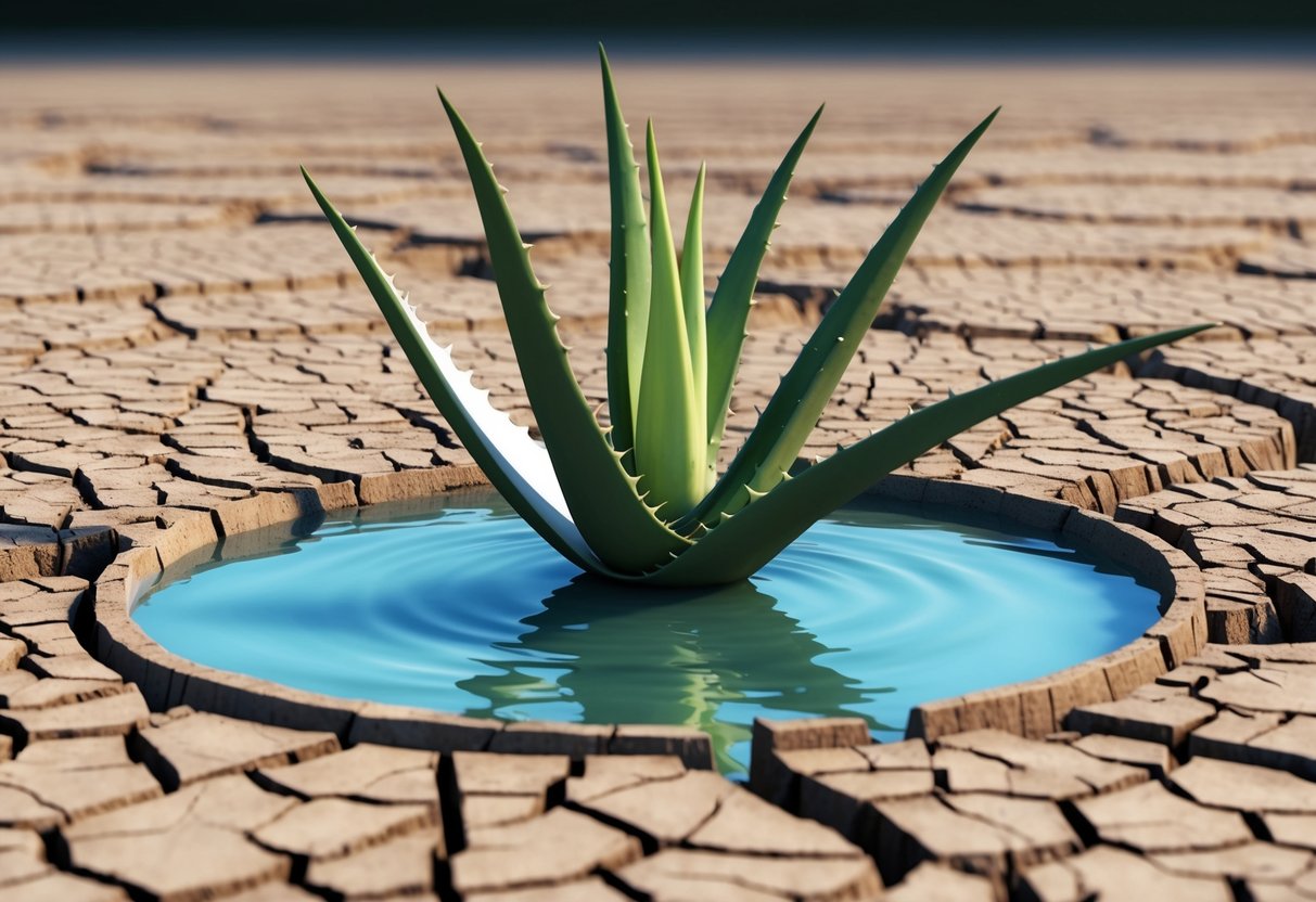 Underwatered Overwatered Aloe Plant Identifying Key Symptoms and Care