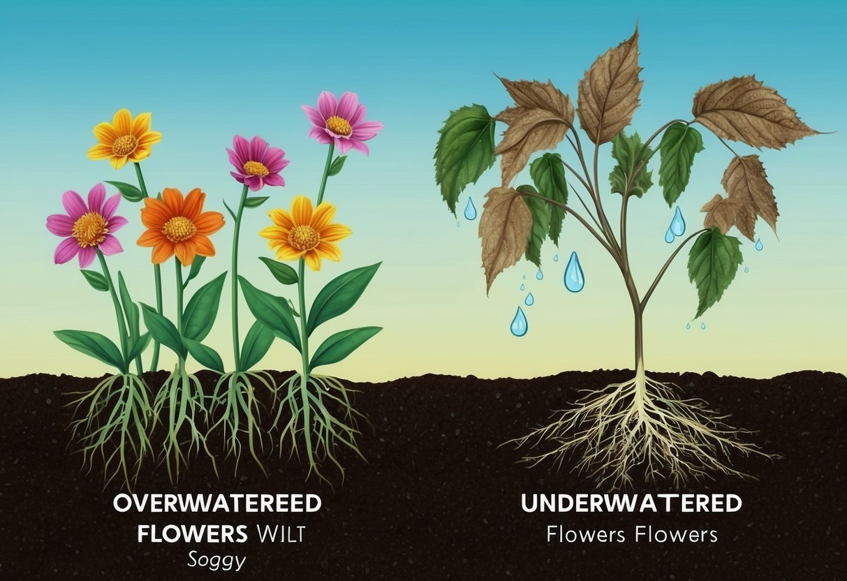 Overwatered vs Underwatered Flowers Key Signs and Solutions
