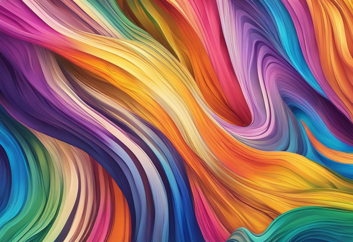 A vibrant spectrum of colors flowing and merging, evoking a powerful emotional response