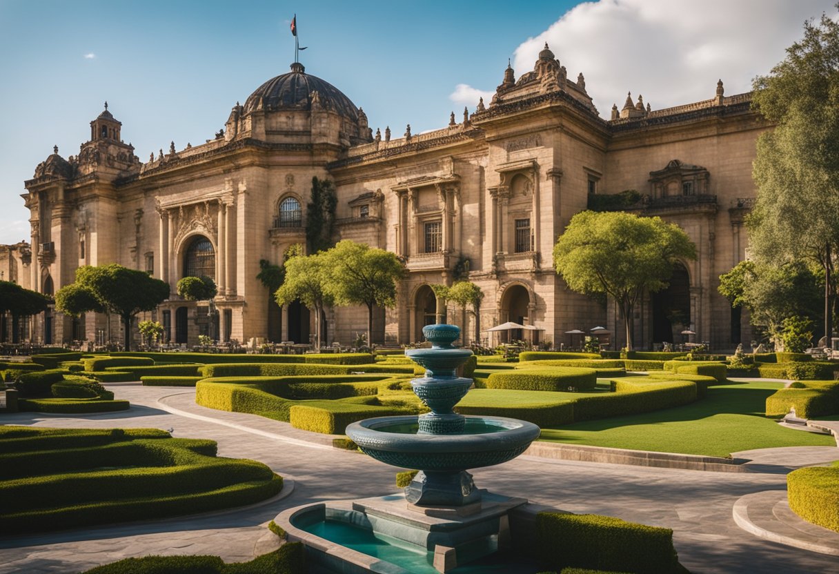 The grand architecture of Guadalajara's best hotels showcases the city's cultural significance, with vibrant colors and traditional motifs adorning the buildings