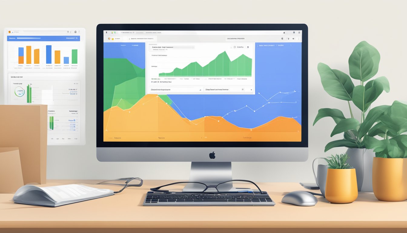 En dataskjerm som viser implementering av Google Analytics-kode på norsk