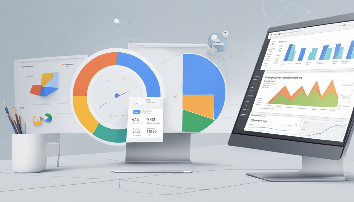 En dataskjerm som viser Google Analytics-data med norsk språkinnstilling