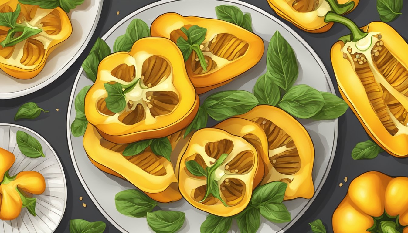 A yellow bell pepper is sliced into strips and arranged on a plate, ready to be eaten as a healthy snack or added to a salad