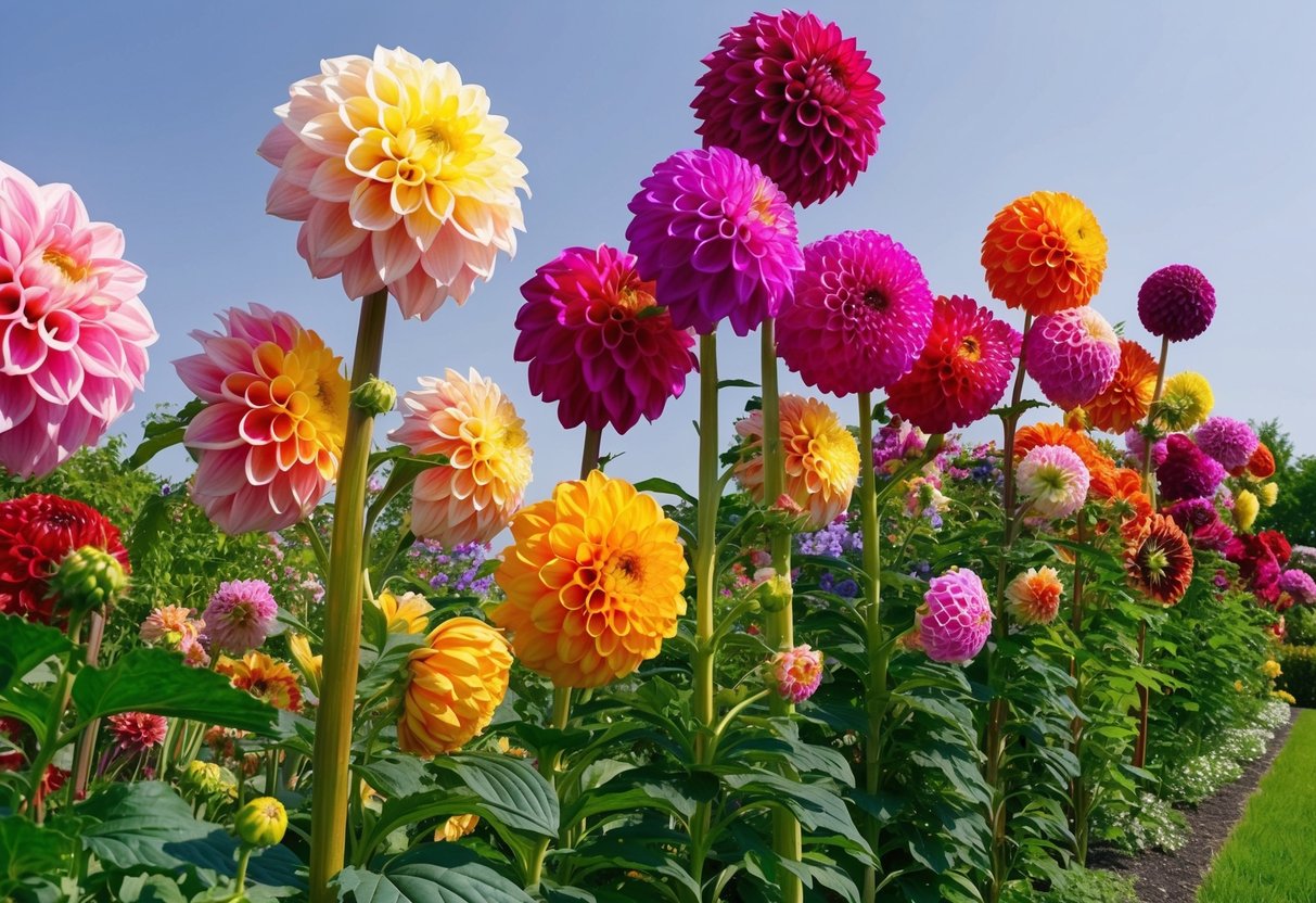 How Tall Do Dahlias Grow A Guide for Gardeners Evergreen Seeds