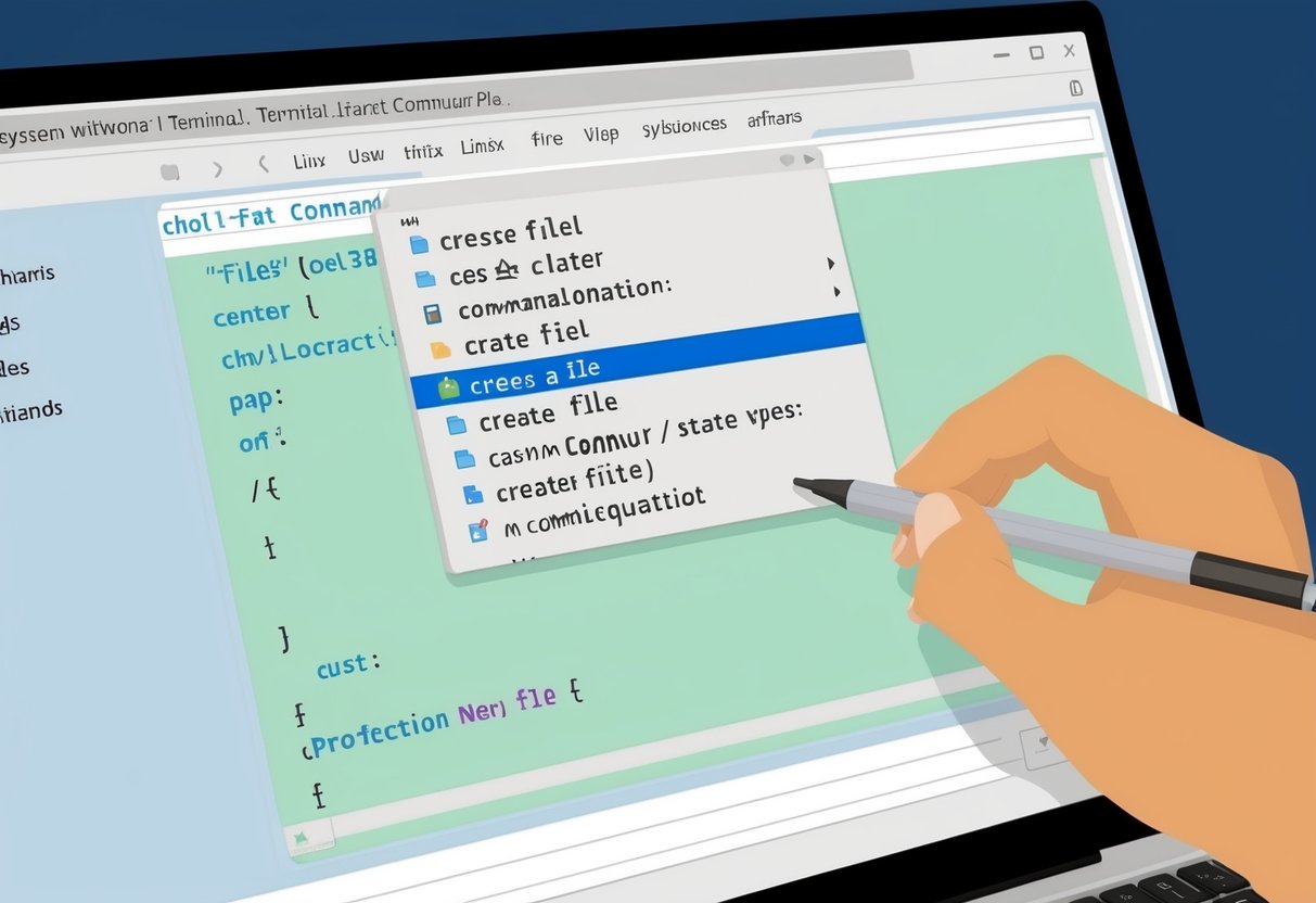 Linux How to Make a File Simple Steps for Beginners Position Is