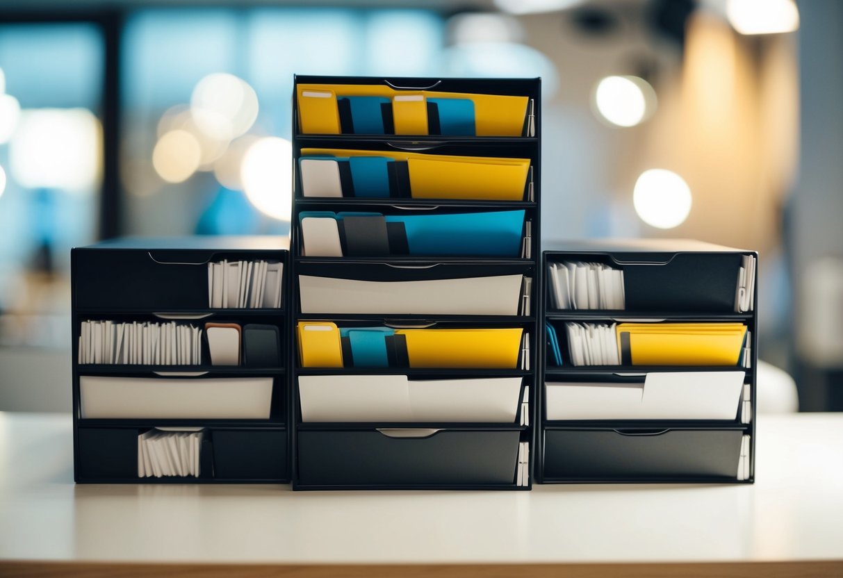 Una gerarchia di cartelle disposte ordinatamente con sottocartelle per l'organizzazione dei file